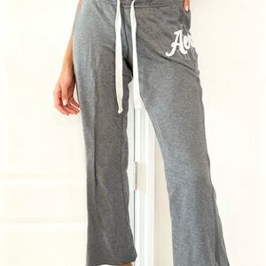 Aerie Charcoal Relaxed Fit Pants